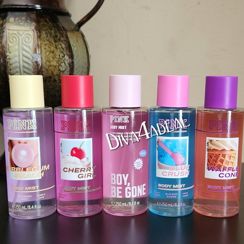 5X PINK Victoria’s Secret 8.4 FLOZ Mist Spray Bundle
